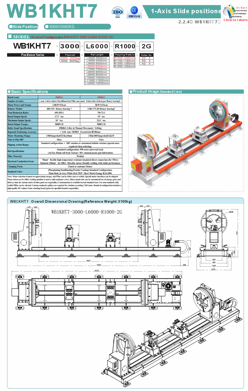 WB1KHT7 specifications