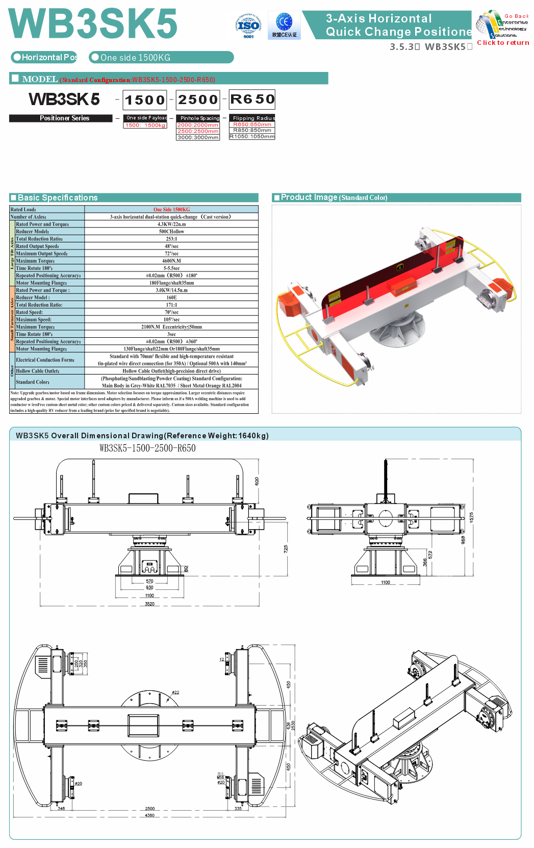 WB3SK5 specifications