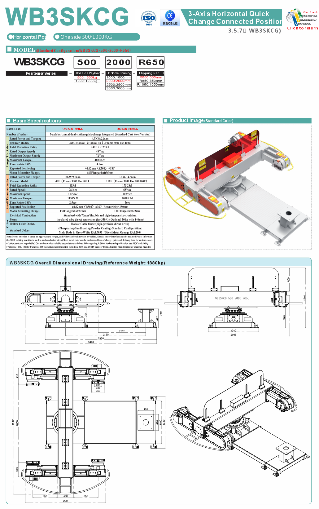 WB3SKCG specifications