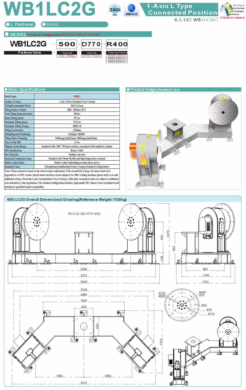 WB1LC2G specifications